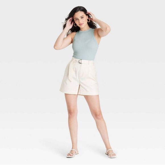 A New Day Scoop Neck Tank Top Light Blue - Picture 3 of 3